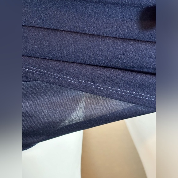 🥳♥️ Xtraordinary Juniors’ Feather Trim V-Neck Slim Dress - Picture 3 of 9